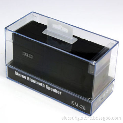 Bluetooth Mini Speaker, New Design, Bluetooth 4.0, Handsfree, Line-in, Crystal Box Packaging